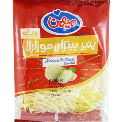 تصویر از میهن پنیر پیتزای موزارلا 180گ