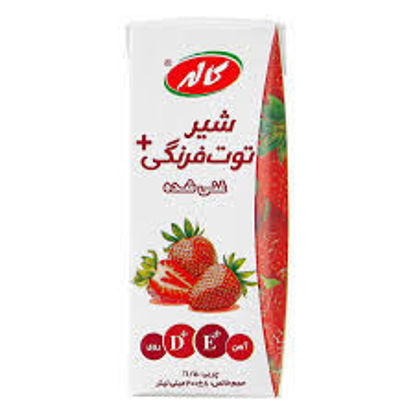 تصویر از کاله شیر توت فرنگی 200م