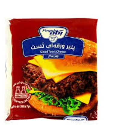 تصویر از پگاه پنیر چیز برگر ورقه ای 180گ