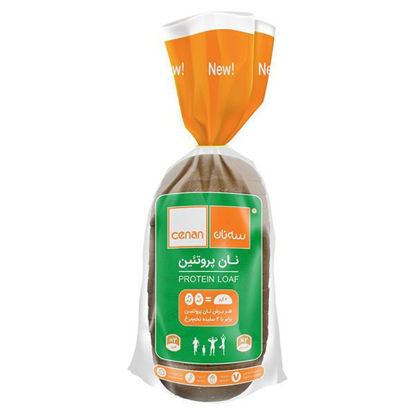 تصویر از سه نان تست پروتئین