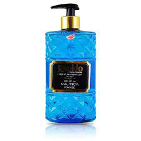 تصویر از راپیدو مایع دستشویی شفاف آبی 500م