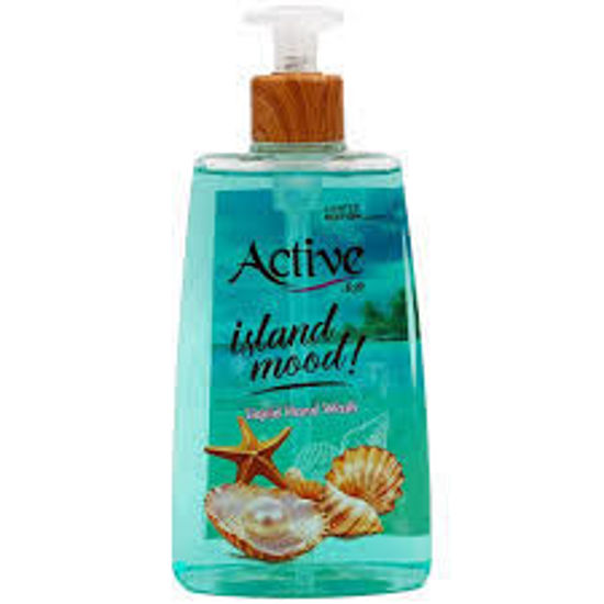 تصویر از اکتیو مایع دستشویی سامر تایم آبی 450گ