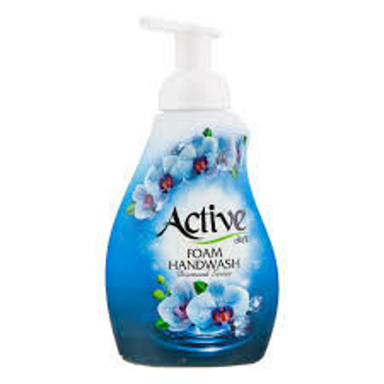 تصویر از اکتیو مایع دستشویی فوم آبی 500 گ