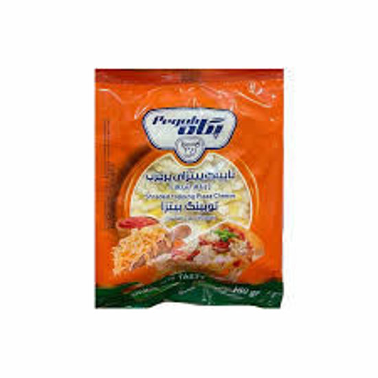 تصویر از پگاه پنیر پیتزا پرچرب تاپینگ 180گ